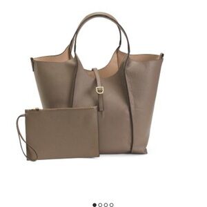 Elegant Brown Tote Bag Set